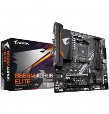 Материнская плата AMD B550 SAM4 MATX B550M AORUS ELITE 1.1 GIGABYTE                                                                                                                                                                                       