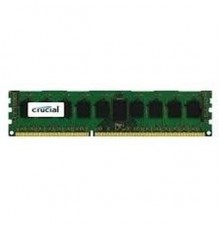 Модуль памяти CRUCIAL DDR3 8Гб RDIMM 1600 МГц Множитель частоты шины 11 1.35 В Организация чипов 1024Mx72 CT8G3ERSLS4160B                                                                                                                                 