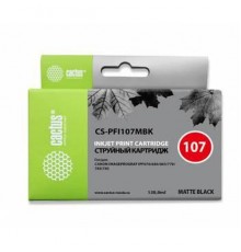 Картридж MATTE BLACK 130ML CS-PFI107MBK CACTUS                                                                                                                                                                                                            
