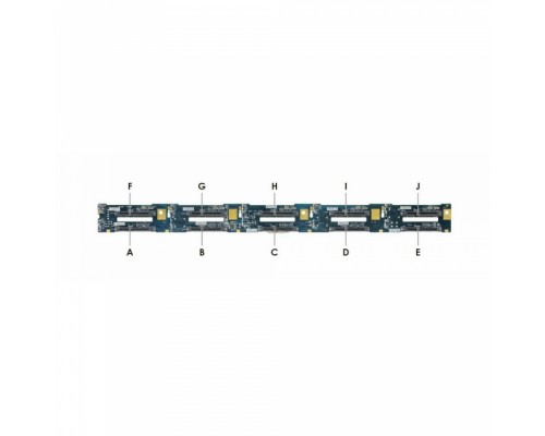 Пассивный Бэкплейн AS'Y PCB,TRIMODE 2+NVME 8,12G,10 PORT,RM13810b002,REV.A0,W/ANTI-STATIC BAG 380-13810-3001A0