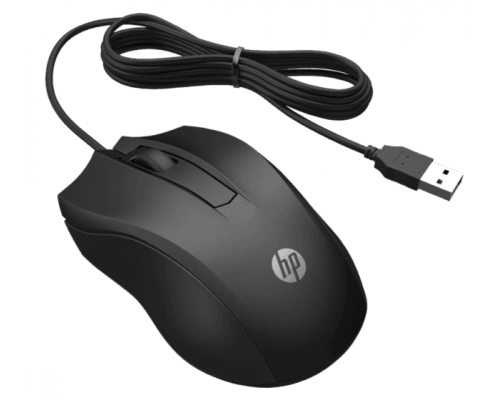 Мышь HP Wired Mouse 100 EURO cons