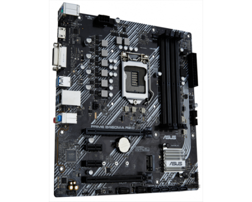 Материнская плата ASUS PRIME B460M-A R2.0, LGA1200, H470, 4*DDR4, DVI-D + HDMI, SATA3 + RAID, Audio, Gb LAN, USB 3.2*4, USB 2.0*2, COM*1 header, LPT*1 header (w/o cable), mATX; 90MB18A0-M0EAY0