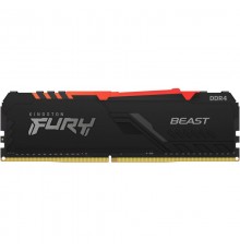 Оперативная память Kingston 16GB 3200MHz DDR4 CL16 DIMM FURY Beast RGB                                                                                                                                                                                    