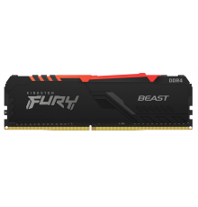 Оперативная память Kingston 32GB 3200MHz DDR4 CL16 DIMM FURY Beast RGB                                                                                                                                                                                    