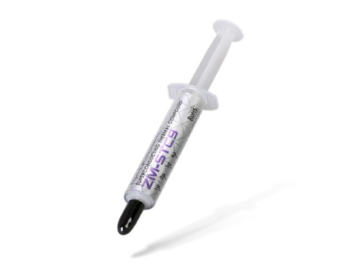 Термопаста Zalman ZM-STC9 superconducting thermal compound, thermal conductivity 9.1W/m-k, viscosity 250Pa.s