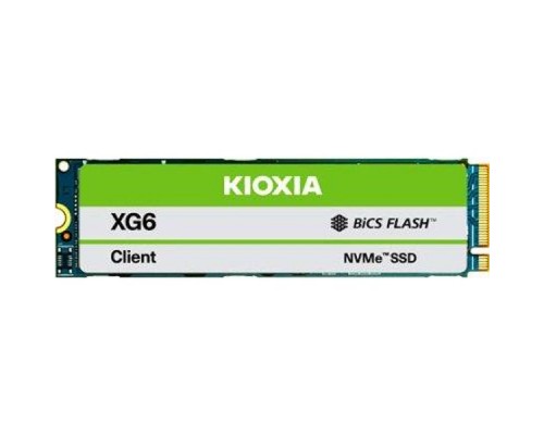 Накопитель KIOXIA SSD 256GB M.2 2280 (Single-sided), NVMe/PCIe 3.0 x4 3.0, R3050/W1550MB/s, TLC (BiCS Flash™), 3 years wty