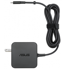 Блок питания ASUS AC65-00(A19-065N3A)/EU 65W USB Type-C Adapter/EU Блок питания для ноутбуков Input AC100-240V ~ 50-60Hz 1.5A/Output DC 5.0V-15V / 3.0A /DC 20.0V / 3.25A/221 g/Adapter*1, Power cord*1, Booklet*1/B                                      