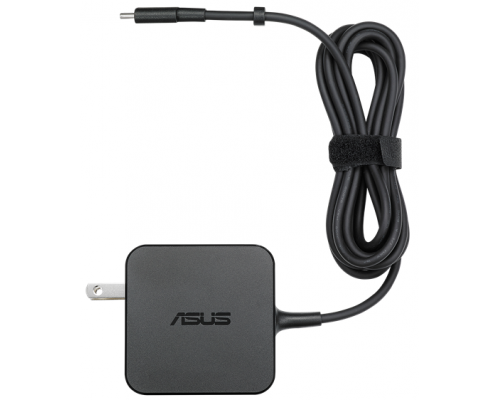 Блок питания ASUS AC65-00(A19-065N3A)/EU 65W USB Type-C Adapter/EU Блок питания для ноутбуков Input AC100-240V ~ 50-60Hz 1.5A/Output DC 5.0V-15V / 3.0A /DC 20.0V / 3.25A/221 g/Adapter*1, Power cord*1, Booklet*1/B