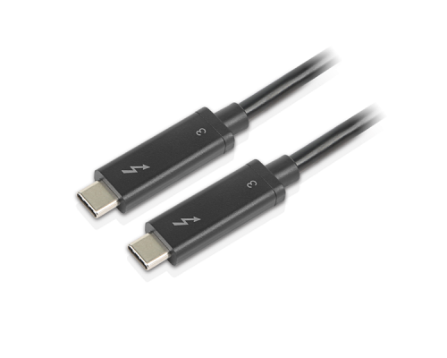 Кабель Lenovo Thunderbolt 3 Cable 0.7m (Support max 100W @20V/5A for notebook charging, Date rate 40Gbps Max )