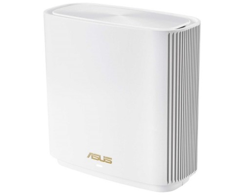 Маршрутизатор ASUS XT8 (W-1-PK) // роутер, из 2 точек доступа, 802.11b/g/n/ac/ax, до 574 + 4804Мбит/c, 2,4 + 5 гГц, белый ; 90IG0590-MO3G30