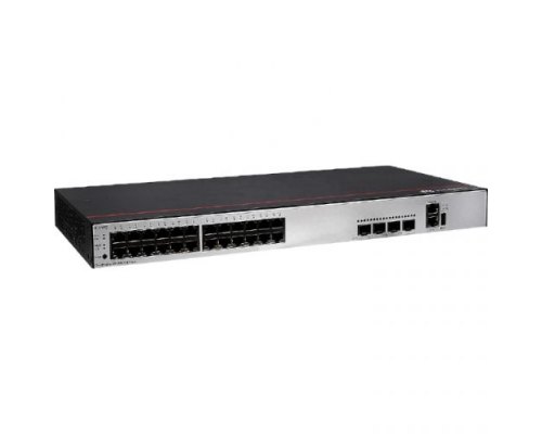 Управляемый PoE коммутатор HUAWEI S1730S-S24P4S-A (24*10/100/1000BASE-T ports, 4*GE SFP ports, PoE+, AC power)