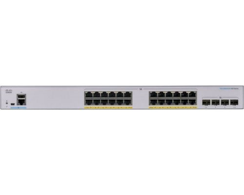 Управляемый PoE коммутатор CBS350 Managed 24-port GE, Full PoE, 4x1G SFP (repl. for  SG350-28MP-K9-EU)