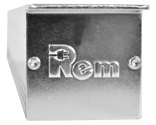 Блок розеток Rem-10 без шнура с инд., 6 Schuko, 5 IEC 60320 C13, вход IEC 60320 C14, 10A, алюм., 19