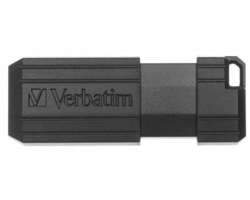 Накопитель Verbatim PINSTRIPE 16GB USB 2.0 Flash Drive (Black)