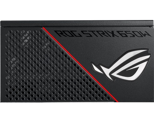 Блок питания ASUS ROG STRIX 650G 90YE00A1-B0NA00 650W, ATX12V 2.4, 8x SATA, 4x PCI-E, 2х CPU, подсветка, 80 PLUS Gold, fan 135х135mm