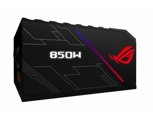 Блок питания ASUS ROG THOR 850P 90YE0090-B001N0 850W, 80 PLUS Platinum, 12x SATA, 4x PCI-E, 2х CPU, подсветка RGB, OLED-дисплей, fan 135х135mm