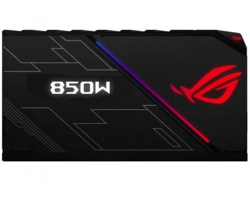 Блок питания ASUS ROG THOR 850P 90YE0090-B001N0 850W, 80 PLUS Platinum, 12x SATA, 4x PCI-E, 2х CPU, подсветка RGB, OLED-дисплей, fan 135х135mm