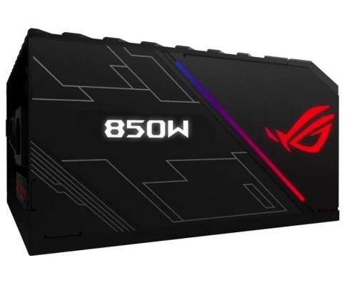 Блок питания ASUS ROG THOR 850P 90YE0090-B001N0 850W, 80 PLUS Platinum, 12x SATA, 4x PCI-E, 2х CPU, подсветка RGB, OLED-дисплей, fan 135х135mm