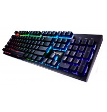 Клавиатура XPG INFAREX K10 механическая, игровая, проводная, USB, подсветка RGB, цвет  черный                                                                                                                                                             