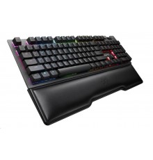 Клавиатура XPG SUMMONER4C BKCRU Cherry MX silver, механическая, игровая, проводная, 2х USB, подсветка RGB, аллюминиевая рама, черная                                                                                                                      