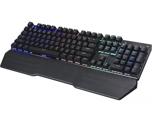 Клавиатура Harper Gaming Sierra GKB-P102 механическая, проводная, USB, Blue Switch, 104 кл., RGB подсветка, черная