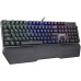 Клавиатура Harper Gaming Sierra GKB-P102 механическая, проводная, USB, Blue Switch, 104 кл., RGB подсветка, черная