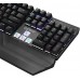 Клавиатура Harper Gaming Sierra GKB-P102 механическая, проводная, USB, Blue Switch, 104 кл., RGB подсветка, черная