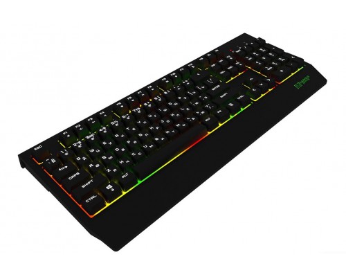 Клавиатура Harper Gaming Typhoon GKB-25 мембранная, проводная, USB, 104 кл., RGB подсветка, черная