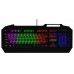 Клавиатура Harper Gaming Fulcrum GKB-20 мембранная, проводная, USB, 104 кл., RGB подсветка, черная