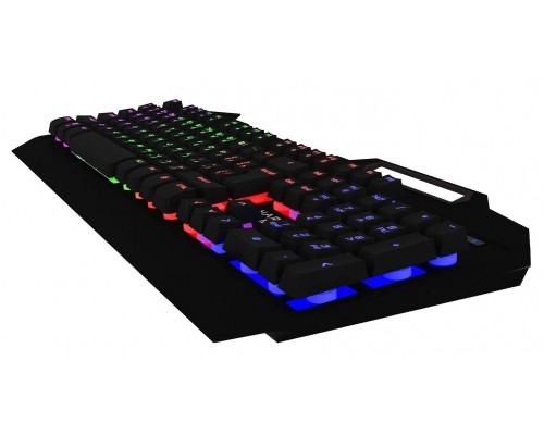 Клавиатура Harper Gaming Fulcrum GKB-20 мембранная, проводная, USB, 104 кл., RGB подсветка, черная