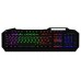 Клавиатура Harper Gaming Fulcrum GKB-20 мембранная, проводная, USB, 104 кл., RGB подсветка, черная