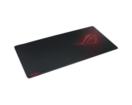 Коврик для мыши ASUS ROG Sheath резиновая основа, тканевая поверхность, 900 x 440 x 3 мм, цвет  черный/красный