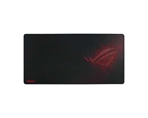 Коврик для мыши ASUS ROG Sheath резиновая основа, тканевая поверхность, 900 x 440 x 3 мм, цвет  черный/красный