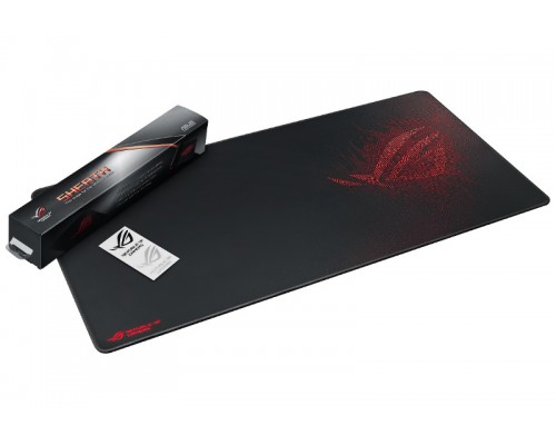 Коврик для мыши ASUS ROG Sheath резиновая основа, тканевая поверхность, 900 x 440 x 3 мм, цвет  черный/красный