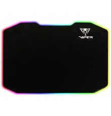 Коврик для мыши Patriot Viper LED PV160UXK полимер, резина, 354 x 243 х 6 мм, RGB подсветка, USB, цвет  черный                                                                                                                                            