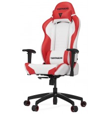 Игровое кресло Vertagear Racing S-Line SL2000 White Red компьютерное, до 150 кг, кожа PU/металл, подлокот.регул.по высоте, до 140°, белое/красное                                                                                                         