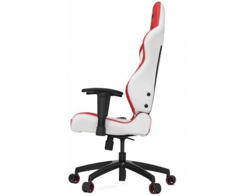 Игровое кресло Vertagear Racing S-Line SL2000 White Red компьютерное, до 150 кг, кожа PU/металл, подлокот.регул.по высоте, до 140°, белое/красное