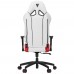 Игровое кресло Vertagear Racing S-Line SL2000 White Red компьютерное, до 150 кг, кожа PU/металл, подлокот.регул.по высоте, до 140°, белое/красное