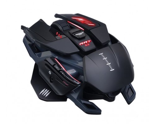 Мышь Mad Catz  R.A.T. PRO S3 Black проводная, оптическая, 7200 dpi, USB, RGB подсветка, цвет  черный