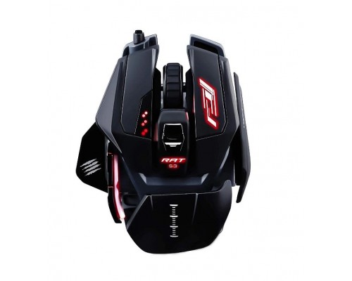 Мышь Mad Catz  R.A.T. PRO S3 Black проводная, оптическая, 7200 dpi, USB, RGB подсветка, цвет  черный