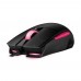 Мышь ASUS ROG Strix Impact II Electro Punk 90MP01U0-BMUA00 оптическая, проводная, 6200 dpi, USB, RGB подсветка, цвет  черный/розовый