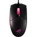 Мышь ASUS ROG Strix Impact II Electro Punk 90MP01U0-BMUA00 оптическая, проводная, 6200 dpi, USB, RGB подсветка, цвет  черный/розовый