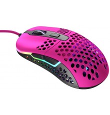 Мышь Xtrfy M42-RGB pink оптическая, проводная, 16000 dpi, USB, PixArt 3389, RGB подсветка, цвет  розовый/черный                                                                                                                                           