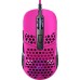 Мышь Xtrfy M42-RGB pink оптическая, проводная, 16000 dpi, USB, PixArt 3389, RGB подсветка, цвет  розовый/черный