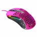 Мышь Xtrfy M4 XG-M4-RGB pink оптическая, проводная, 16000 dpi, USB, PixArt 3389, RGB подсветка, цвет  розовый/черный