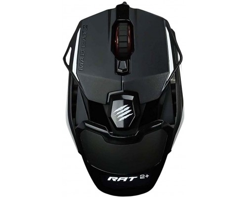 Мышь Mad Catz  R.A.T. 2+ Black проводная, оптическая, 5000 dpi, USB, RGB подсветка, цвет  черный