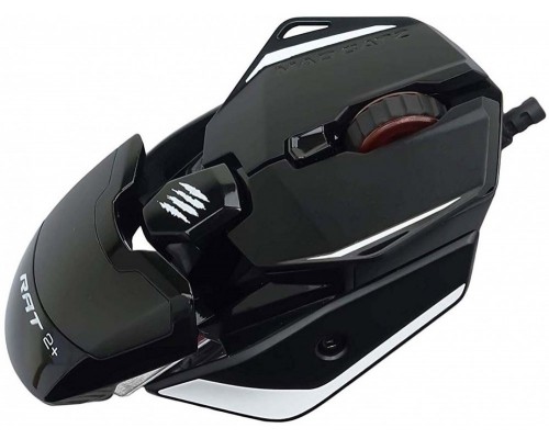 Мышь Mad Catz  R.A.T. 2+ Black проводная, оптическая, 5000 dpi, USB, RGB подсветка, цвет  черный
