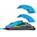 Мышь Xtrfy M42-RGB Miami blue оптическая, проводная, 16000 dpi, USB, PixArt 3389, RGB подсветка, цвет  голубой/черный