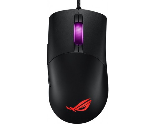 Мышь ASUS ROG Keris 90MP01R0-B0UA00 оптическая, проводная, 16000 dpi, USB, RGB подсветка, 7 кн, цвет  черная