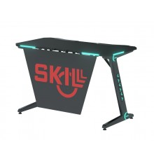 Компьютерный стол Skyland SKILL CTG 1260 (120 х 60 х 74h см) металл/МДФ/карбон, LED, цвет  черный                                                                                                                                                         